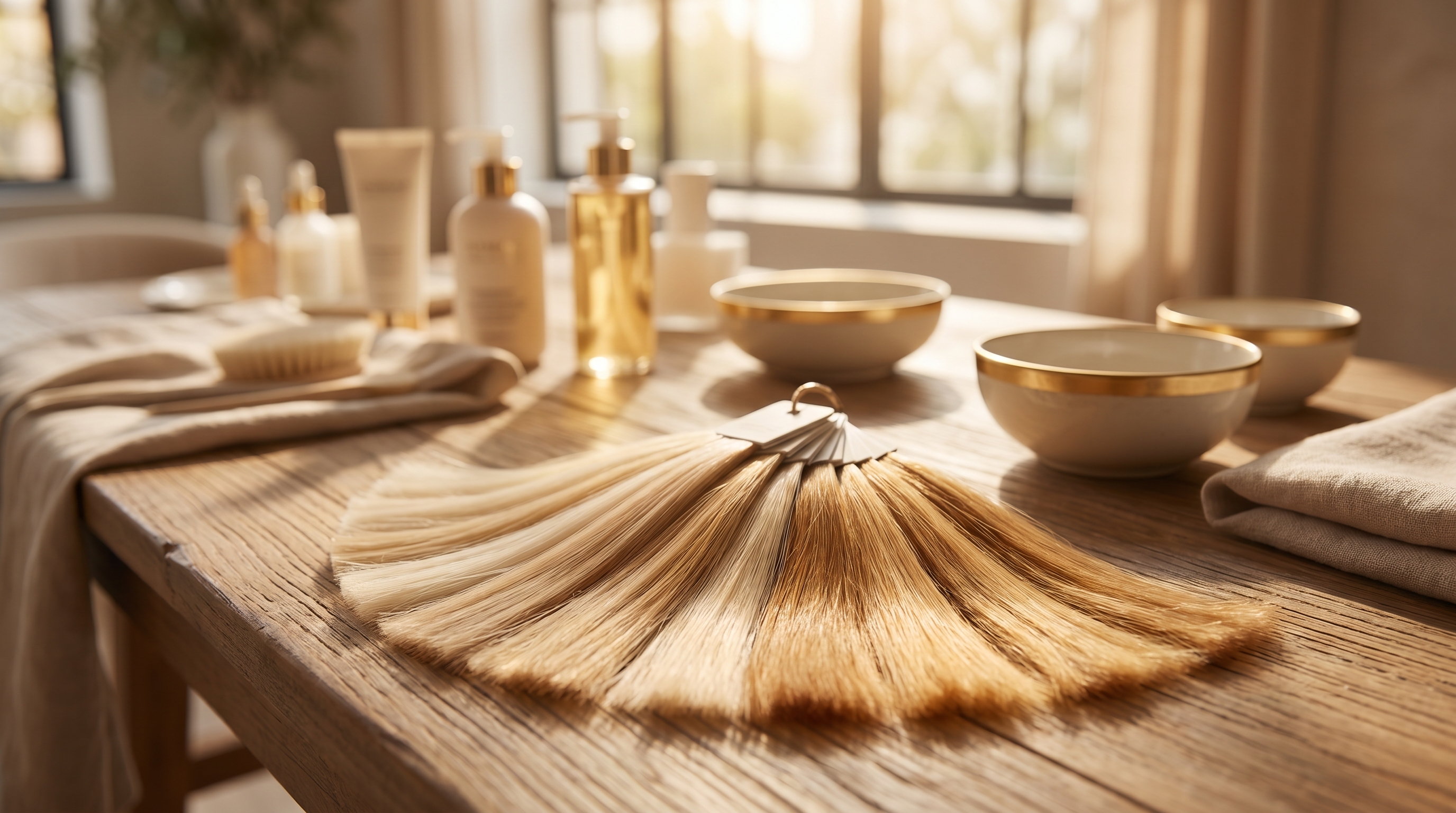Hairdressing services for women coloring + perm